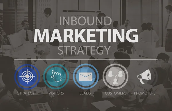 Inbound Marketingn Concept — Stock Photo, Image