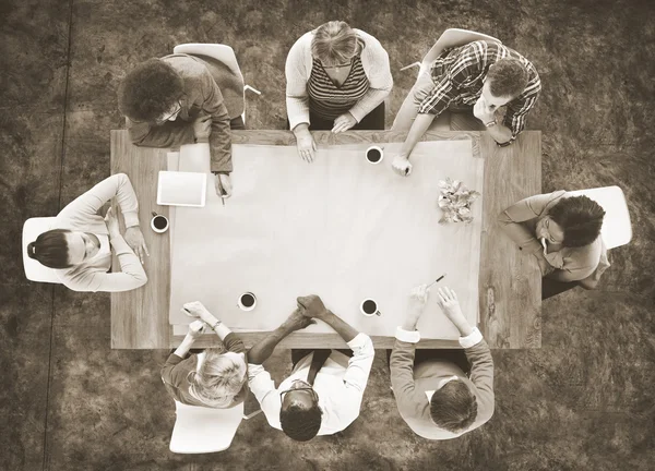 Group of People in Meeting Concept — Stock Photo, Image