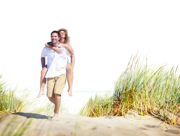 Conceito de Ilha do Amor de Casal — Fotografia de Stock