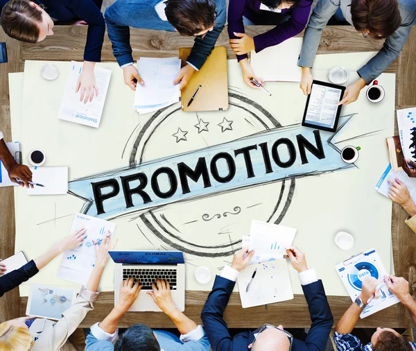 Promotion marknadsföring Branding koncept — Stockfoto