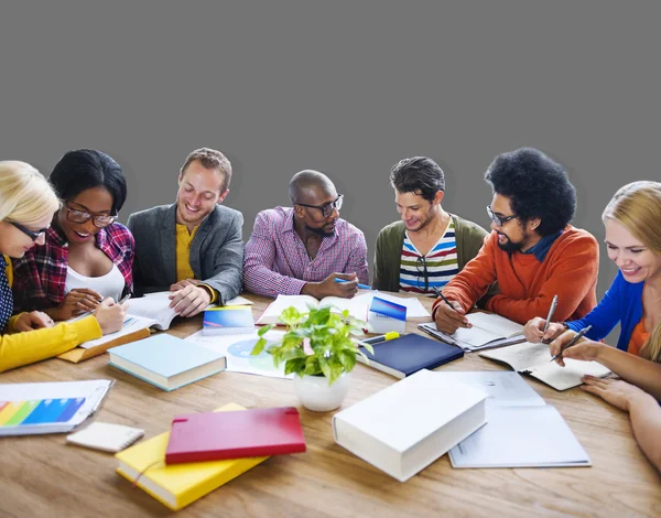 Connessione aziendale, Concetto di discussione — Foto Stock