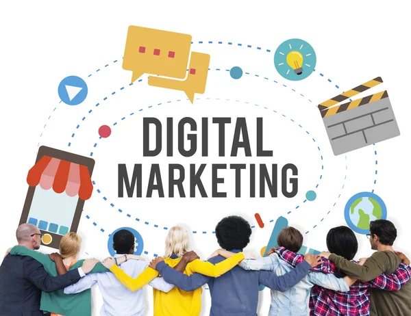 Digital marketing concept — Stock Photo, Image