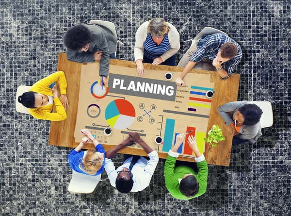 Concepto de estrategia de planificación — Foto de Stock