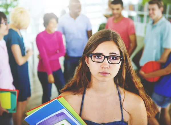 Group of Students in University — Stock Photo, Image