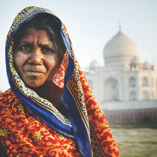 Mulher indígena indiana — Fotografia de Stock