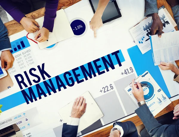 Risk yönetimi fırsat emniyet konsepti planlama — Stok fotoğraf