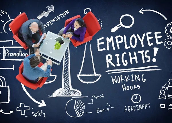 Direitos dos Funcionários, Conceito de Habilidade de Benefícios — Fotografia de Stock