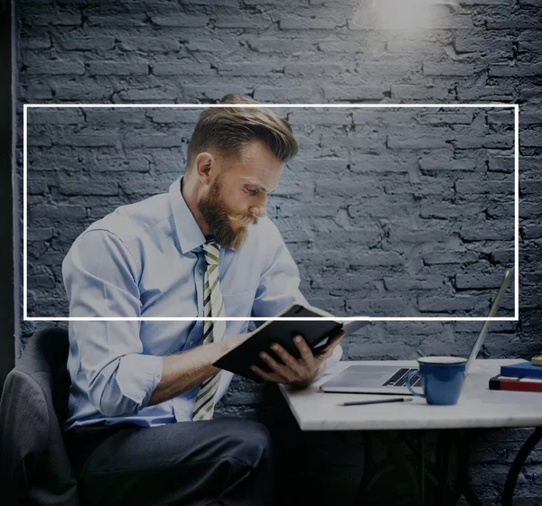 Businessman working in office — Stock Photo, Image