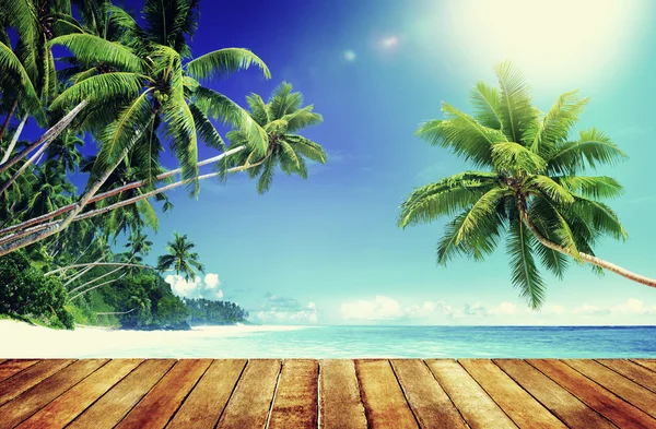 Tropical Paradise Beach koncept — Stockfoto