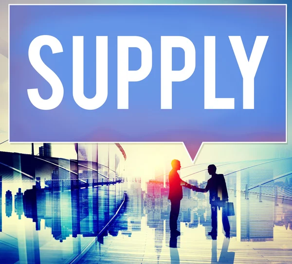 Supply Stock Marketing Concetto logistico — Foto Stock