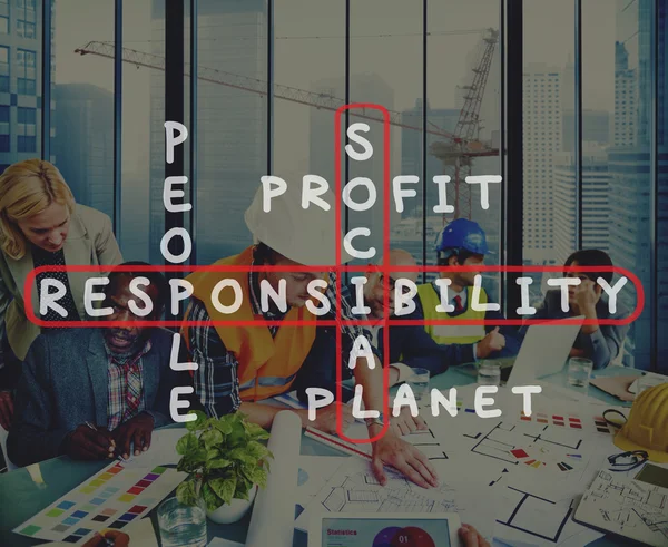 Social Responsibility Concept — Stock Photo, Image