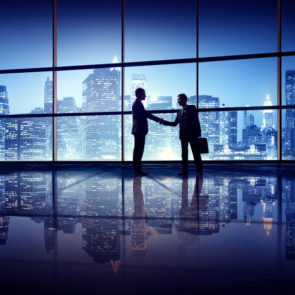 Businessmen Deal Business Handshake or Greeting Concept
