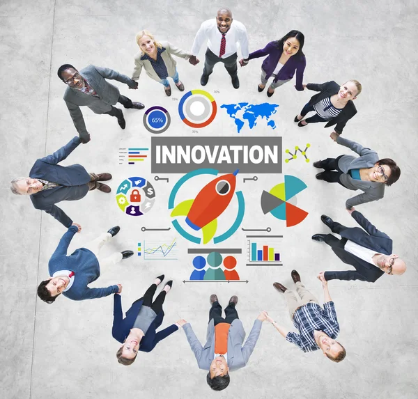 Creativity Growth, Success Innovation, People Togetherness — Stock Photo, Image