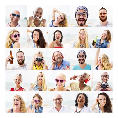 Arkadaşlar portre beraberlik kavramı