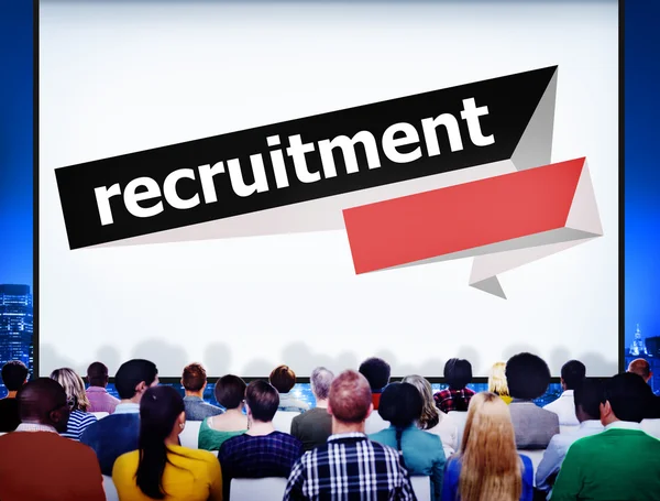 Recruitment Hiring Career — Stock Photo, Image