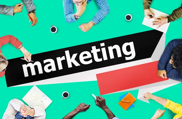 Concetto commerciale di marketing — Foto Stock