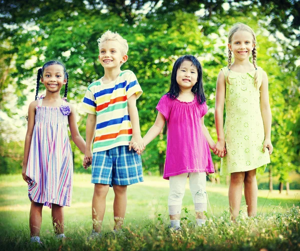 Niños Amistad Juntos —  Fotos de Stock