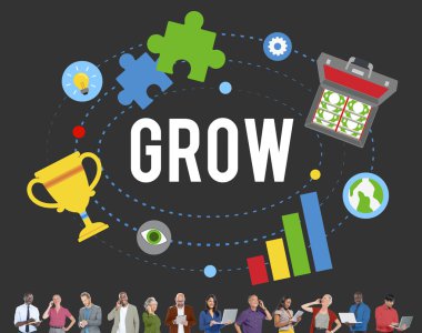 iş takım ayakta birlikte