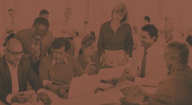 çalışan iş adamları