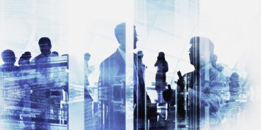 Ofisteki iş adamları