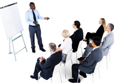 Business People at Meeting Confernece Concept clipart