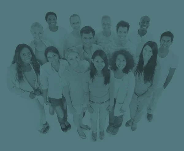 Gruppe von Diversity-Menschen — Stockfoto