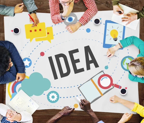 Idea Ispirazione all'immaginazione — Foto Stock