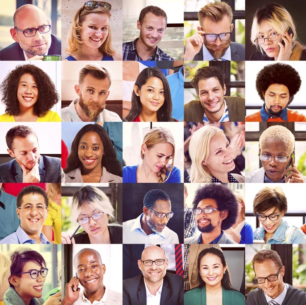 Diversiteit zakenmensen — Stockfoto