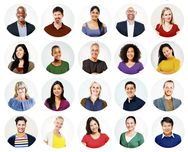 People Multi Ethnic Variation Concept — Stock Photo, Image