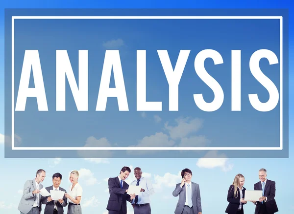 Analyse strategie studie informatie Planning Concept — Stockfoto