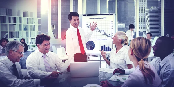 Reunião de empresários — Fotografia de Stock