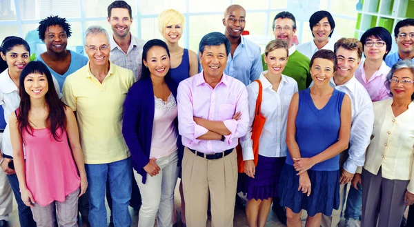 Multiethnic group of business people — Stock Photo, Image