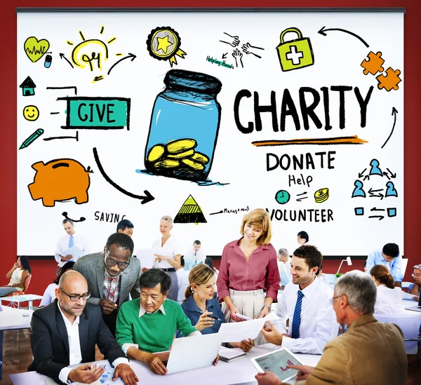 Charity Donate Help — Stock Photo, Image
