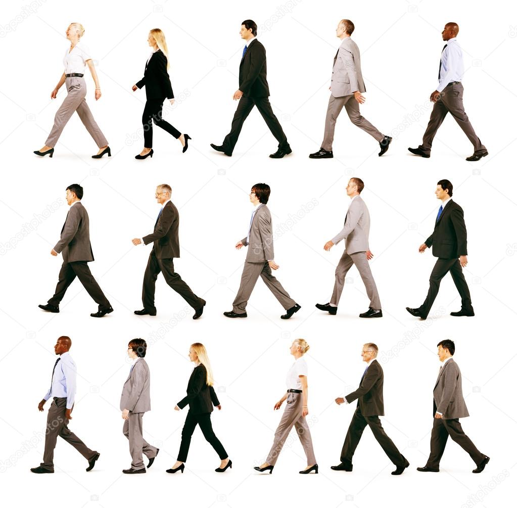Business People Walking Movement Concept Stock Photo by ©Rawpixel