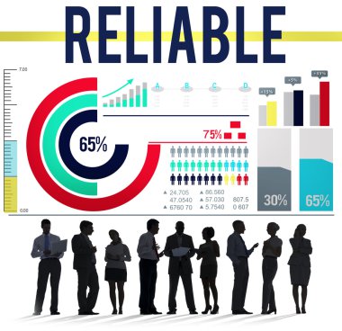 iş adamları ve finansal siluetleri