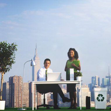 Toplantıdaki iş adamları 