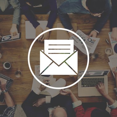 E-posta iletisi simgesi, iletişim kavramı