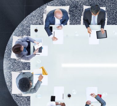 Grup Toplantısı iş adamları