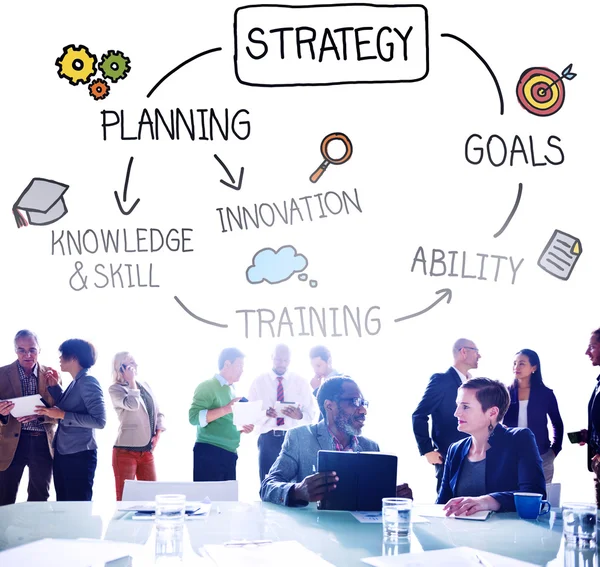 Strategy Planning Vision Concept — Stock Photo, Image