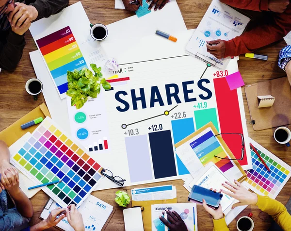 Compartir el concepto corporativo —  Fotos de Stock