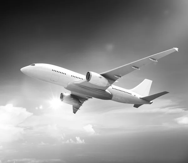 Avión Vuelo Aviones Transporte Viajes — Foto de Stock