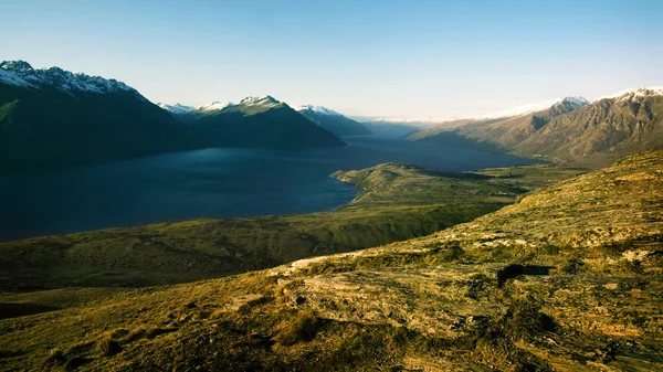 Meraviglioso lago Wakatipu — Foto Stock