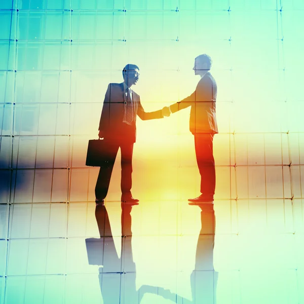 Metoda handshaking obchodní dohody koncepce — Stock fotografie
