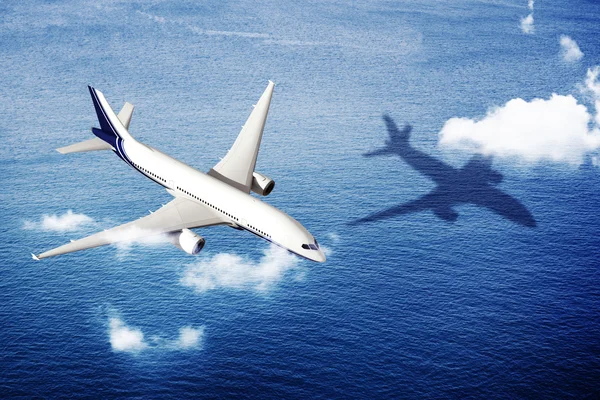 Modelvliegtuig Skyline Horizon Concept — Stockfoto