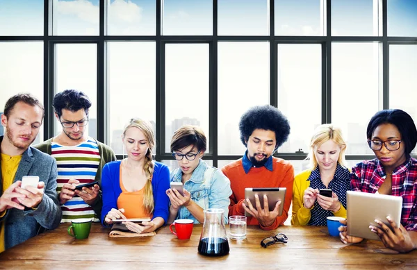 Lavoro di squadra Lavoro Concetto di partenariato — Foto Stock