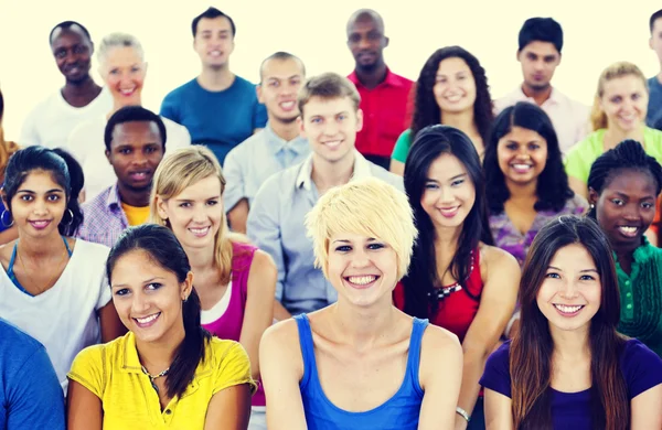 Felice diversità Persone — Foto Stock