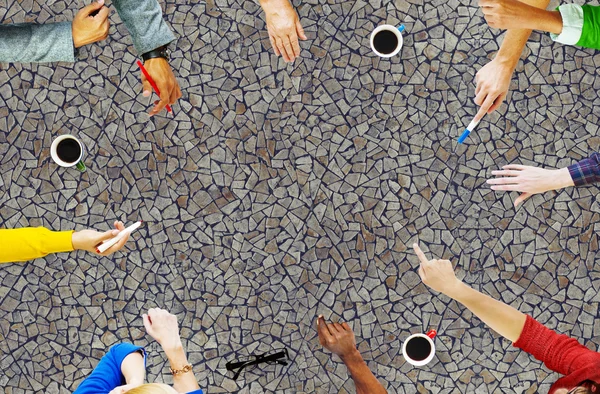 Empresários em reunião — Fotografia de Stock