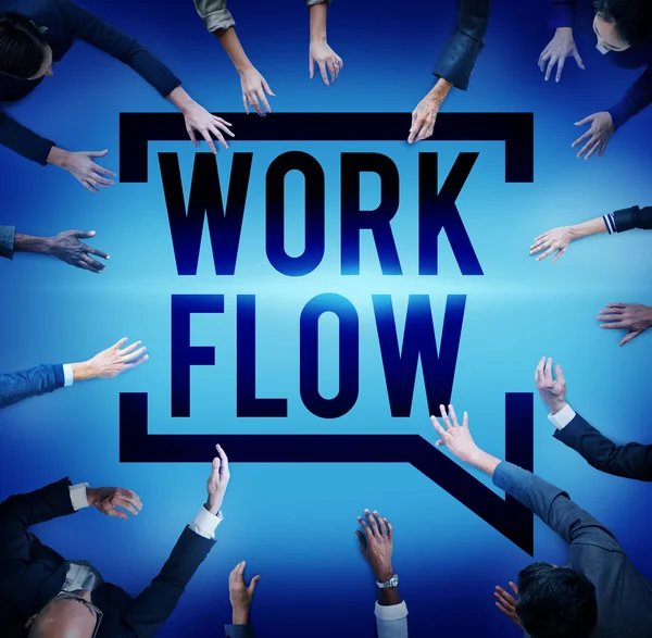 Work Flow Efficiency Concept — Stock Photo, Image