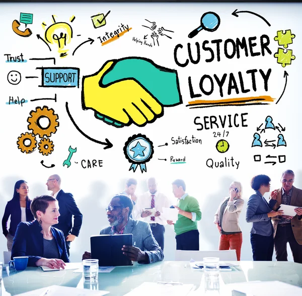 Customer Loyalty Satisfaction — Stock Photo, Image