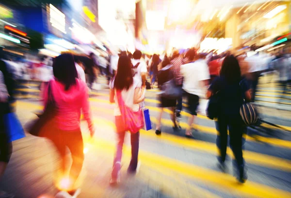 Menschen im Hongkong-Konzept — Stockfoto